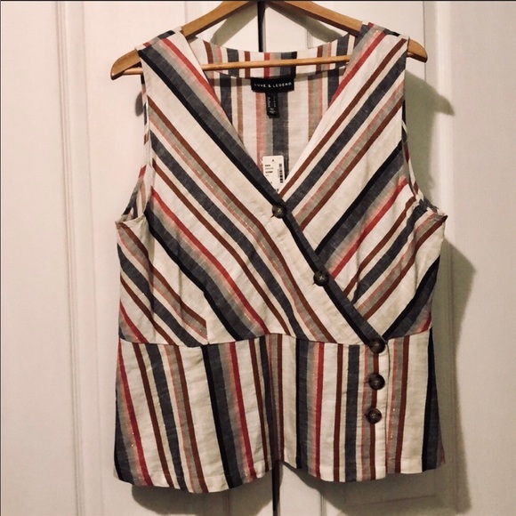 Love & Legend Peplum top - Picture 2 of 4